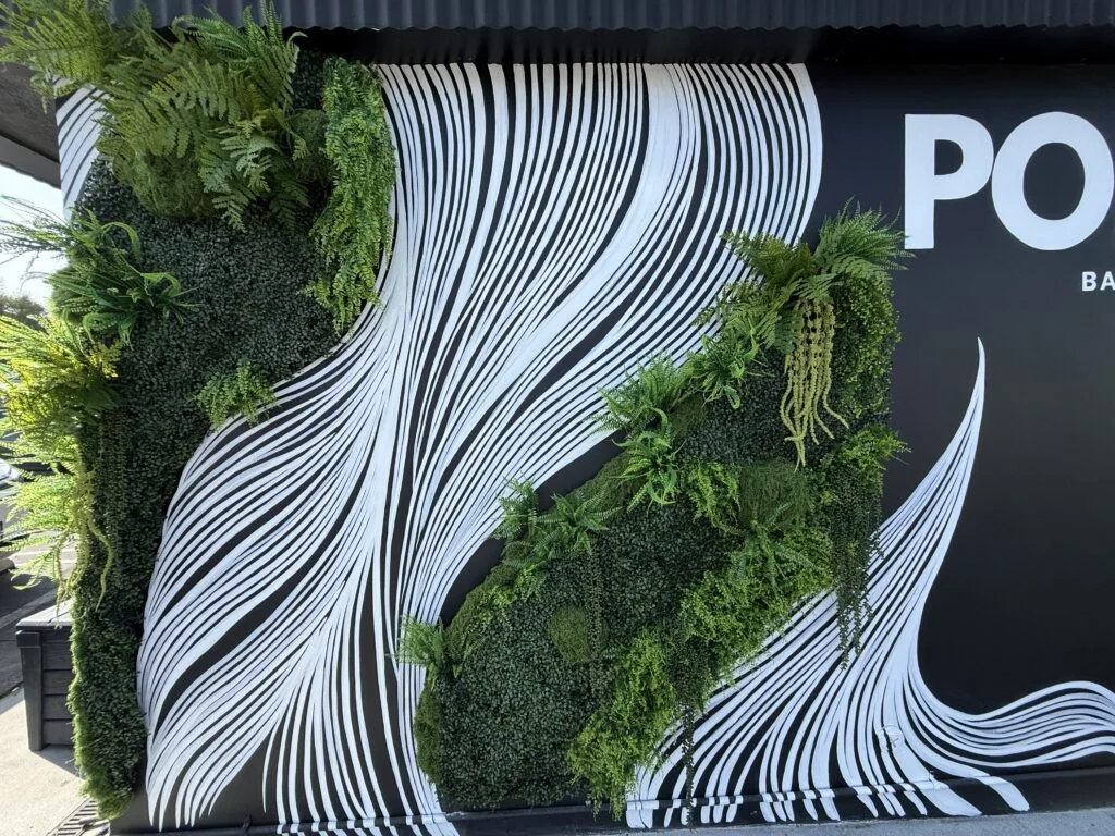 Polina Cafe Mural — detail 3