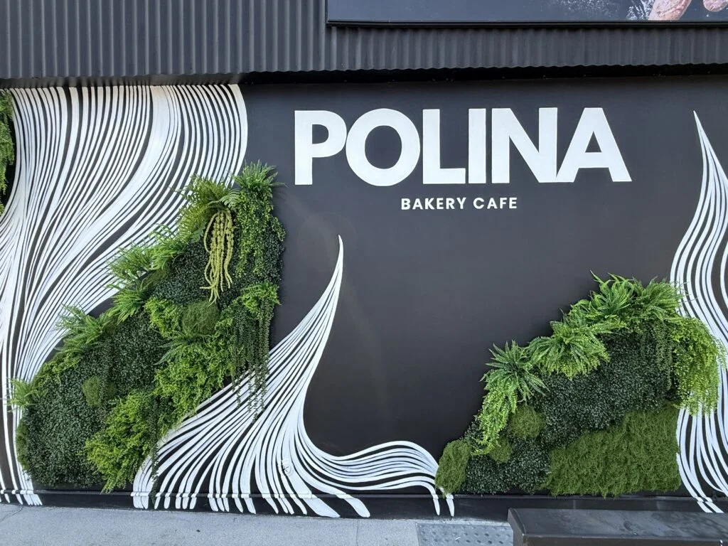 Polina Cafe Mural — detail 5