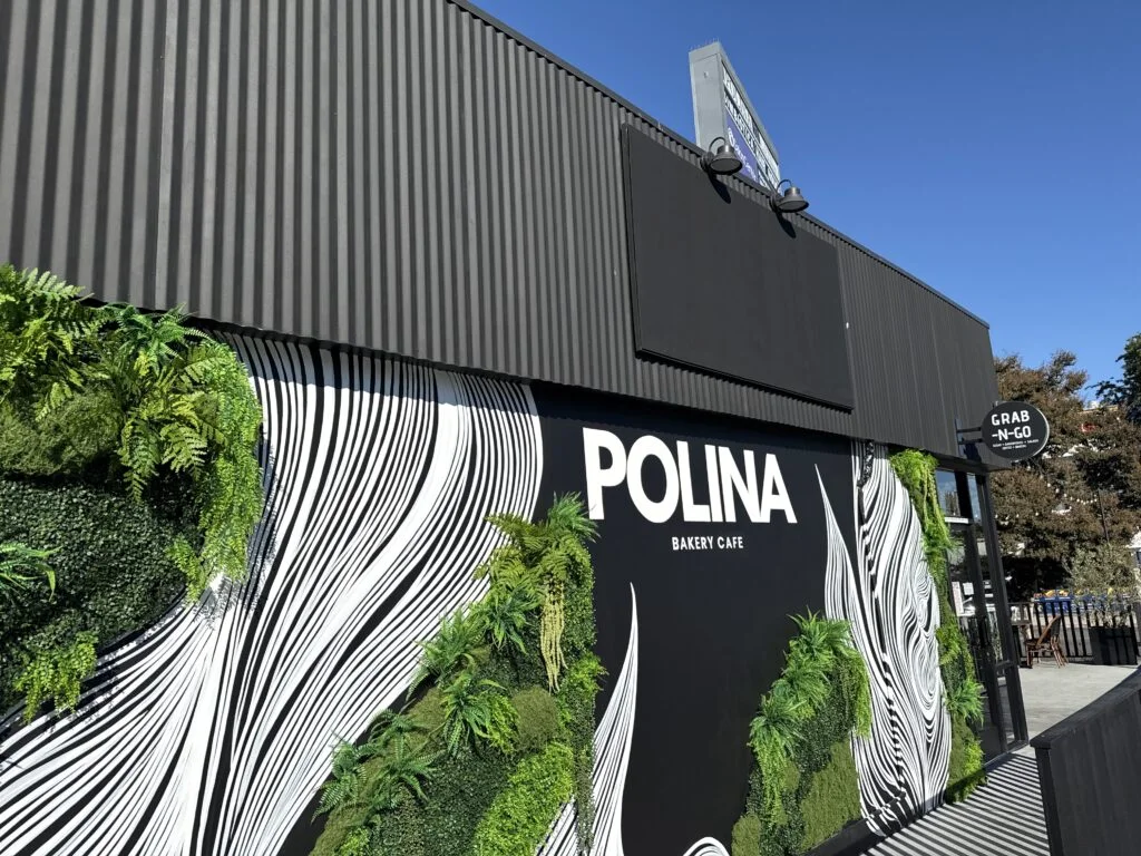 Polina Cafe Mural — detail 6